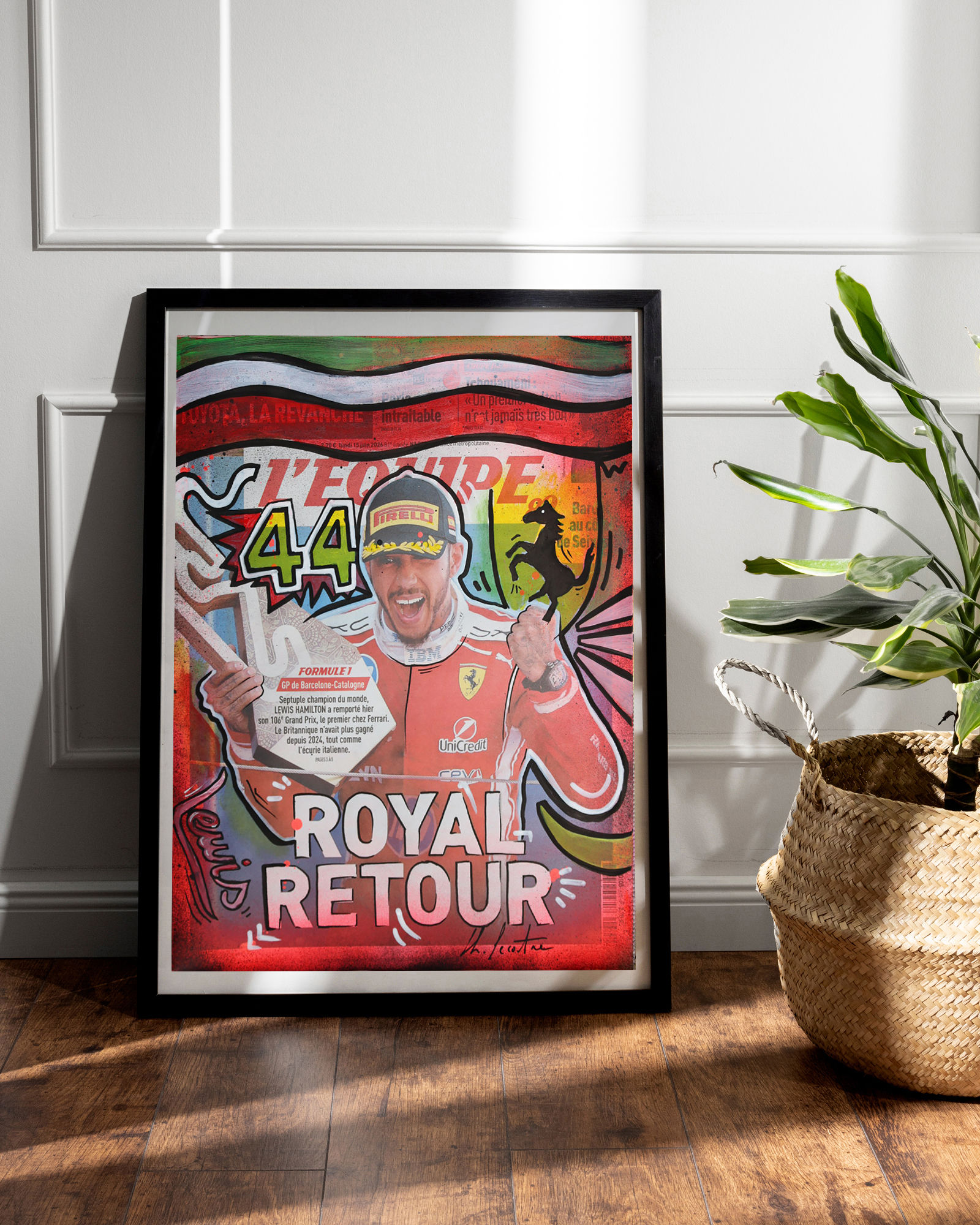 RETOUR ROYAL - Equipe du 15 juin