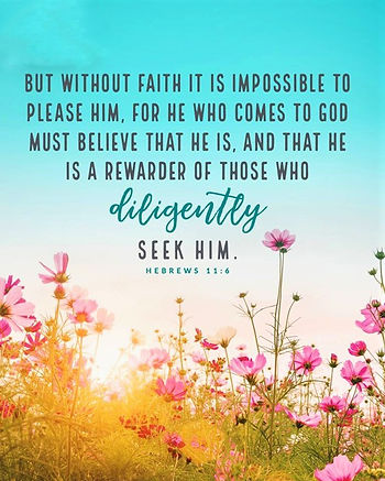 faith, faith that fails, build your faith. Hebrews 11:6