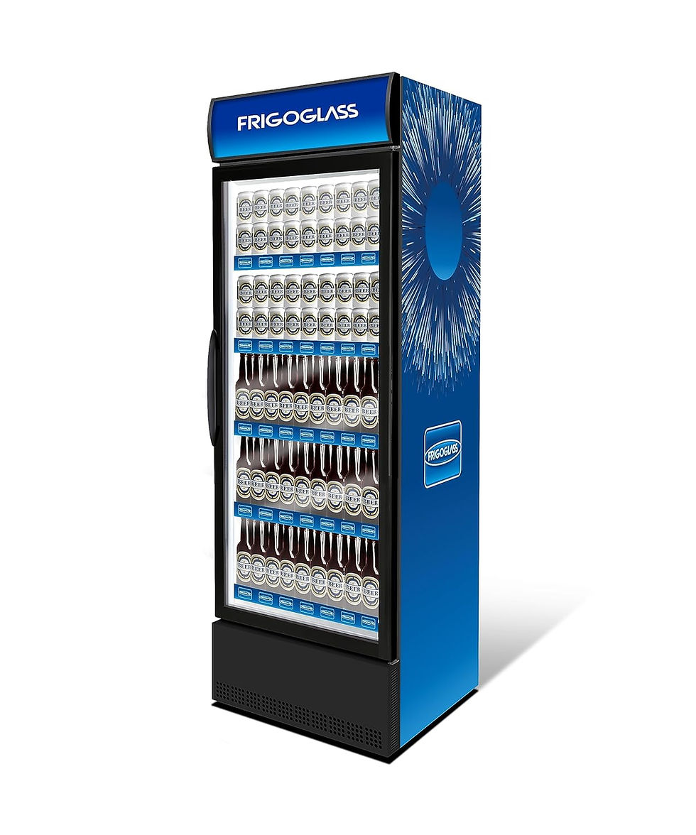 Thumbnail: FRIGOGLASS VG-600 [R134a] Visi Cooler Single Door, 600 Liters