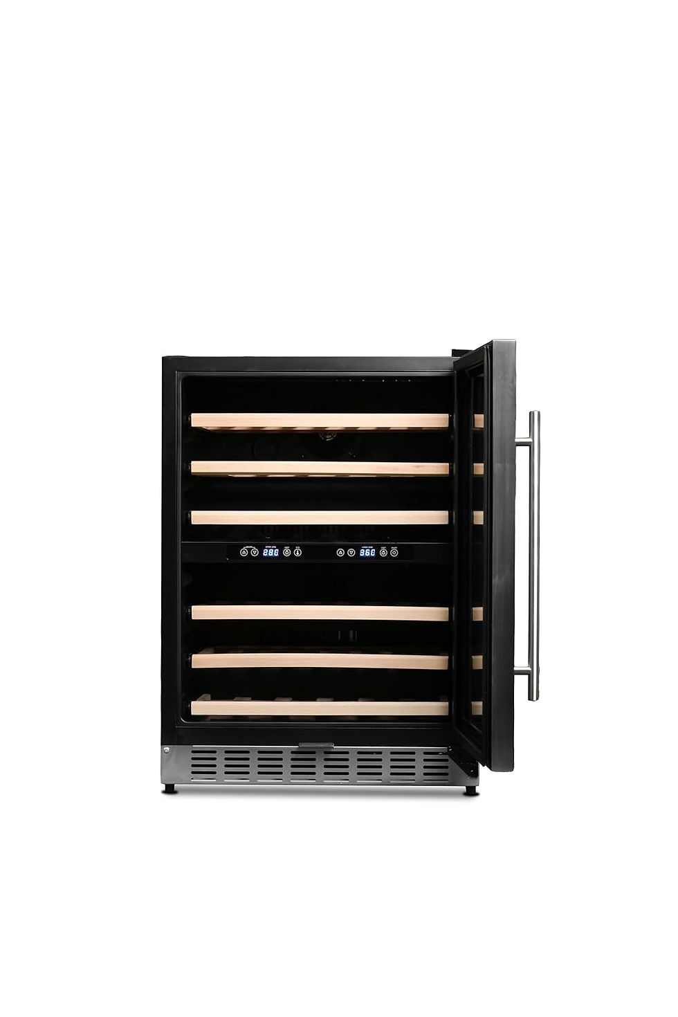 Thumbnail: Celfrost SRW 54 D Wine Cooler - 46 bottle capacity with 6 Wooden Shelves