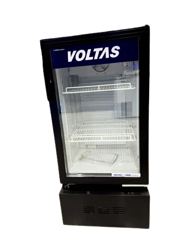 Voltas 120 L Single Door Upright Chiller (White, Black, VCGT120SD