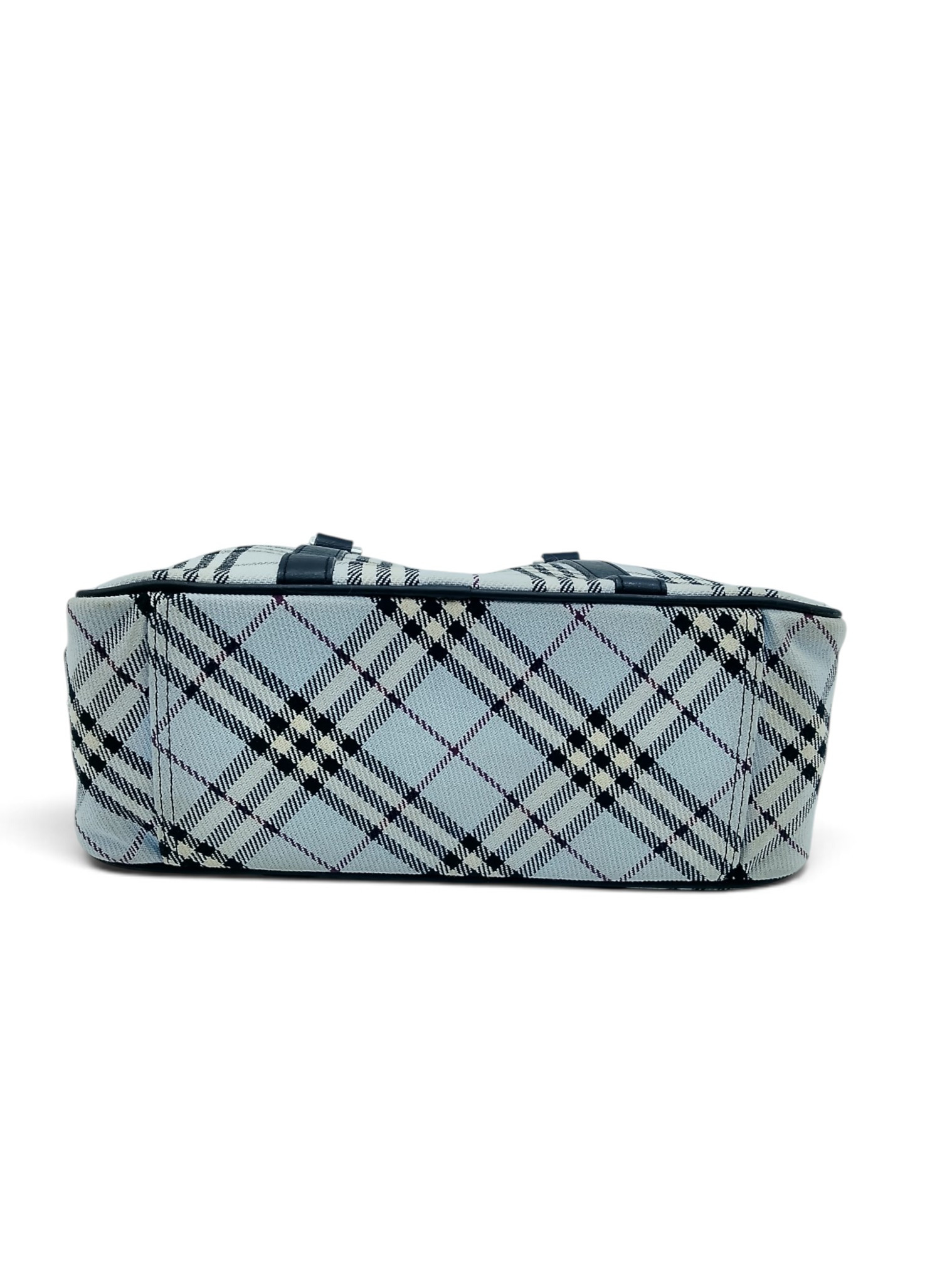 Vintage Burberry Nova Check Mini Boston Bag image 3