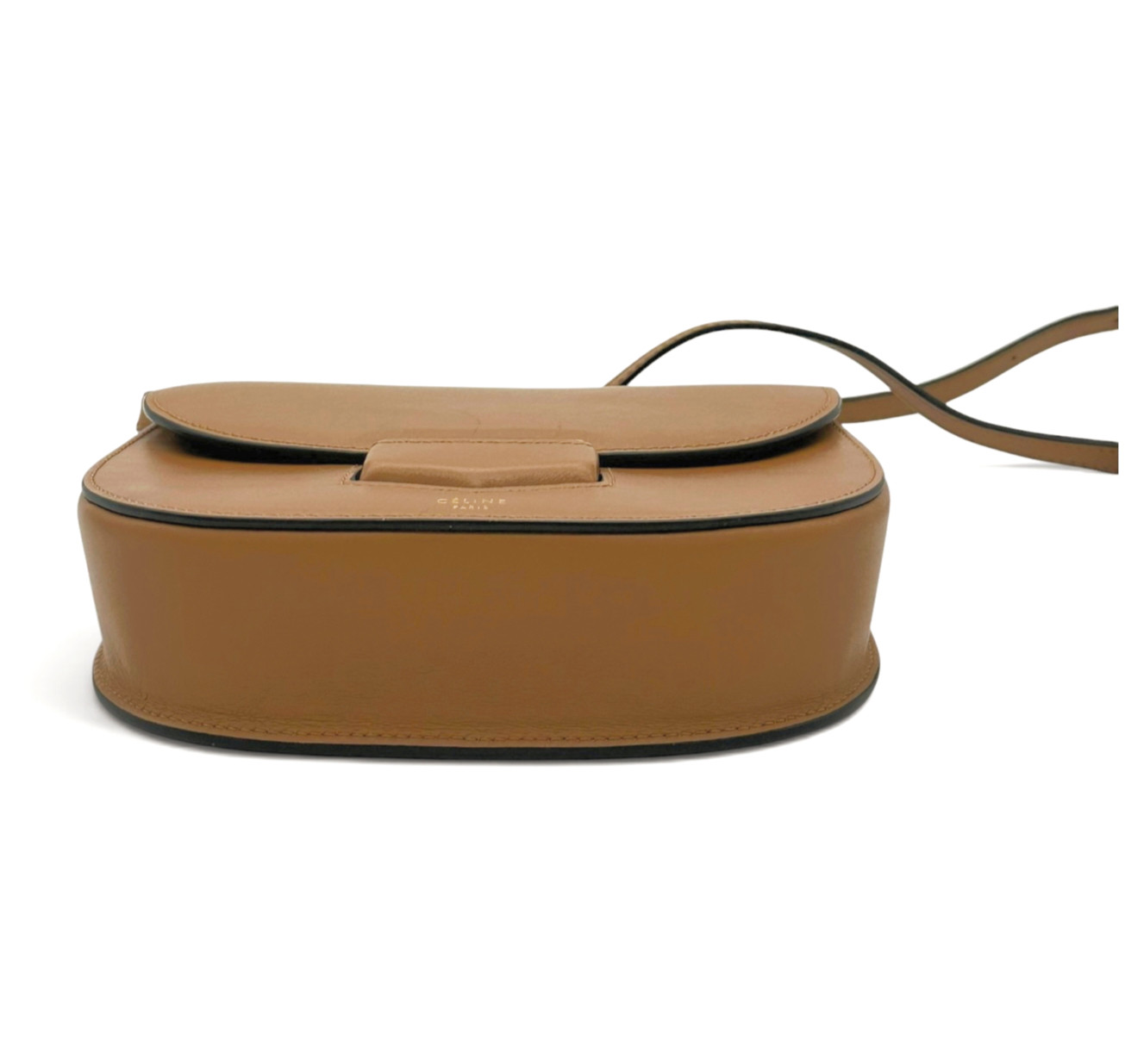 Celine Trotteur Calfskin Small Crossboadory Tan image 6