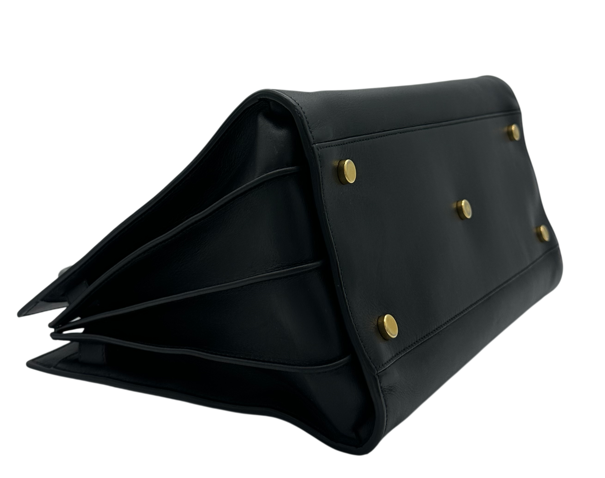 Saint Laurent Sac de Jour Leather Tote in Black Small image 4