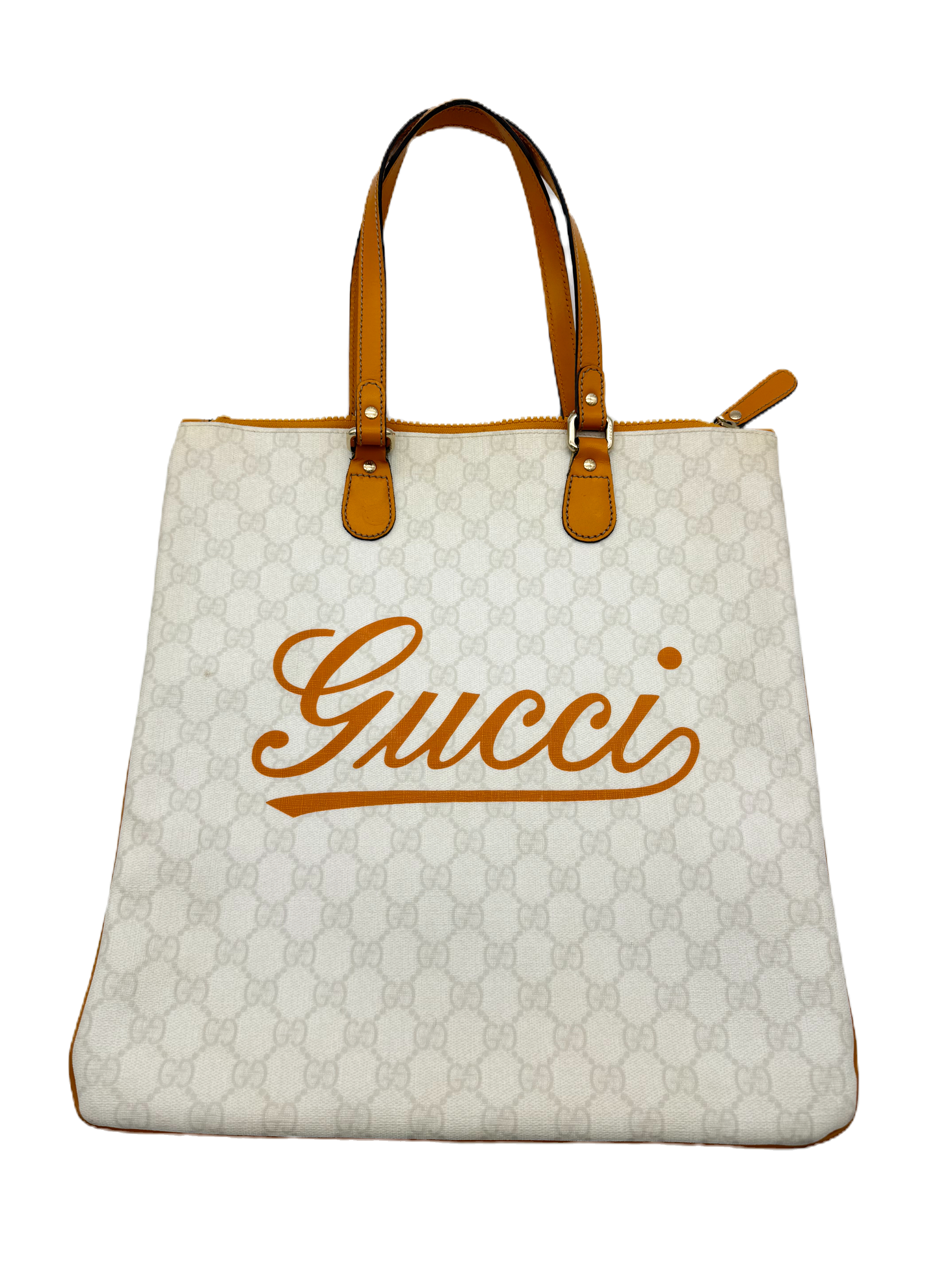 Gucci Vintage GG Vintage Canvas Tote
