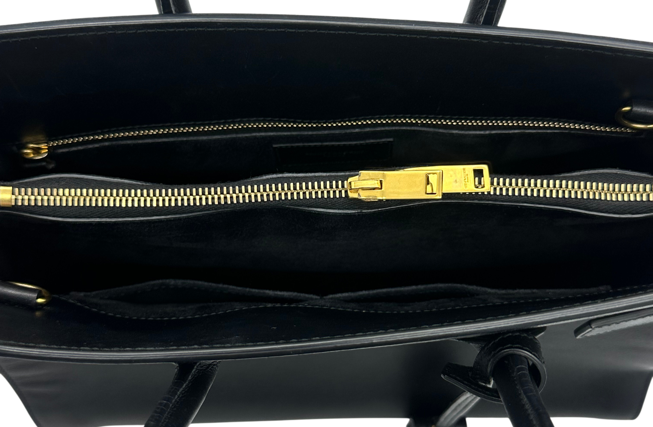Saint Laurent Sac de Jour Leather Tote in Black Small image 8