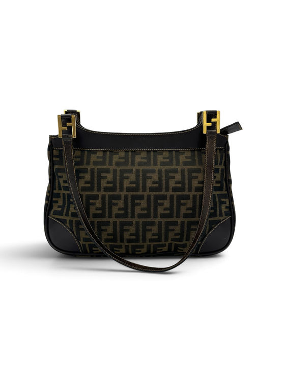 Fendi Vintage Zucca Canvas Tote