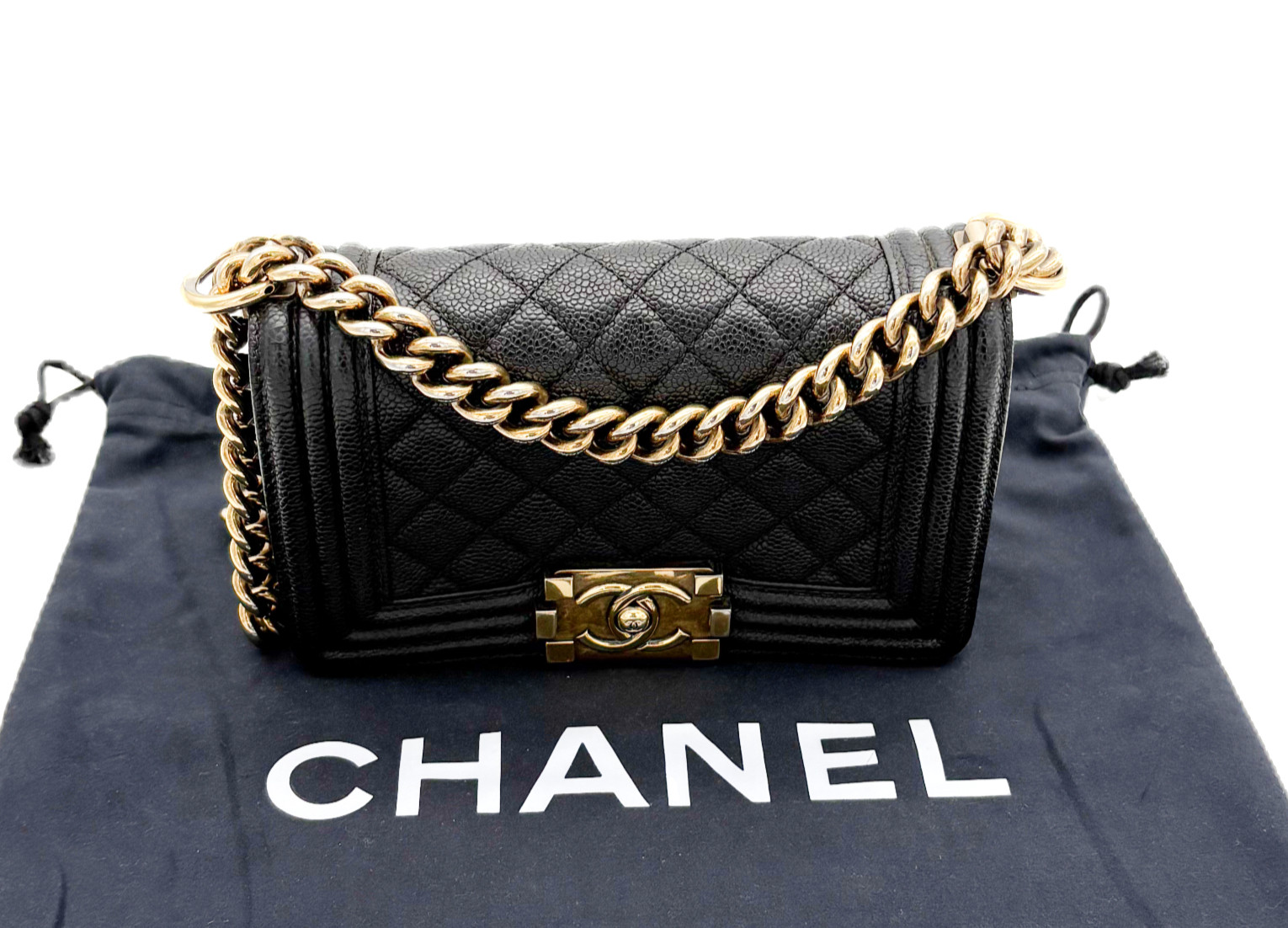 Chanel Boy Small Flap Bag Black image 8