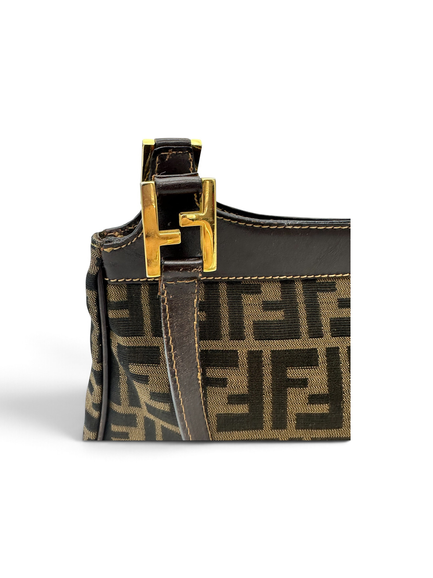 Fendi Vintage Zucca Canvas Tote image 2