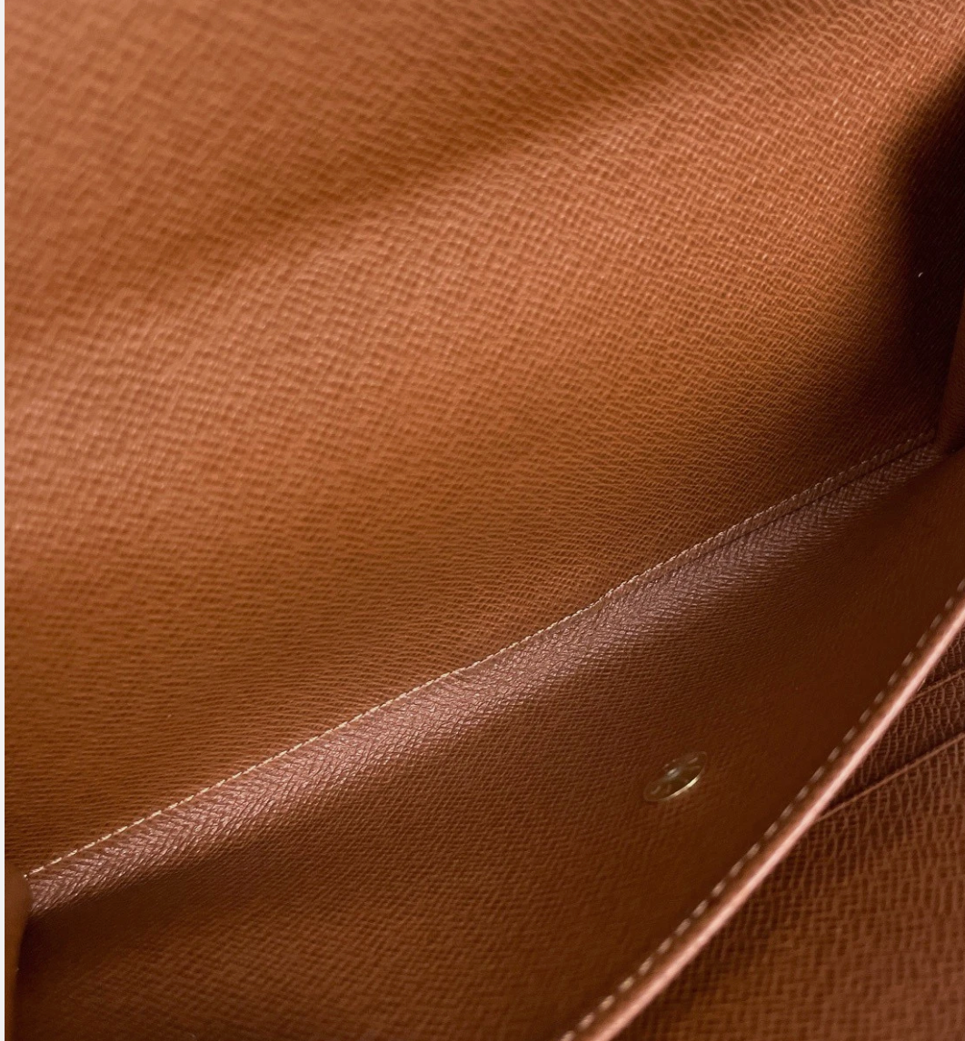 Louis Vuitton Porte Tresor International Long Wallet Trifold Monogram Brown image 2