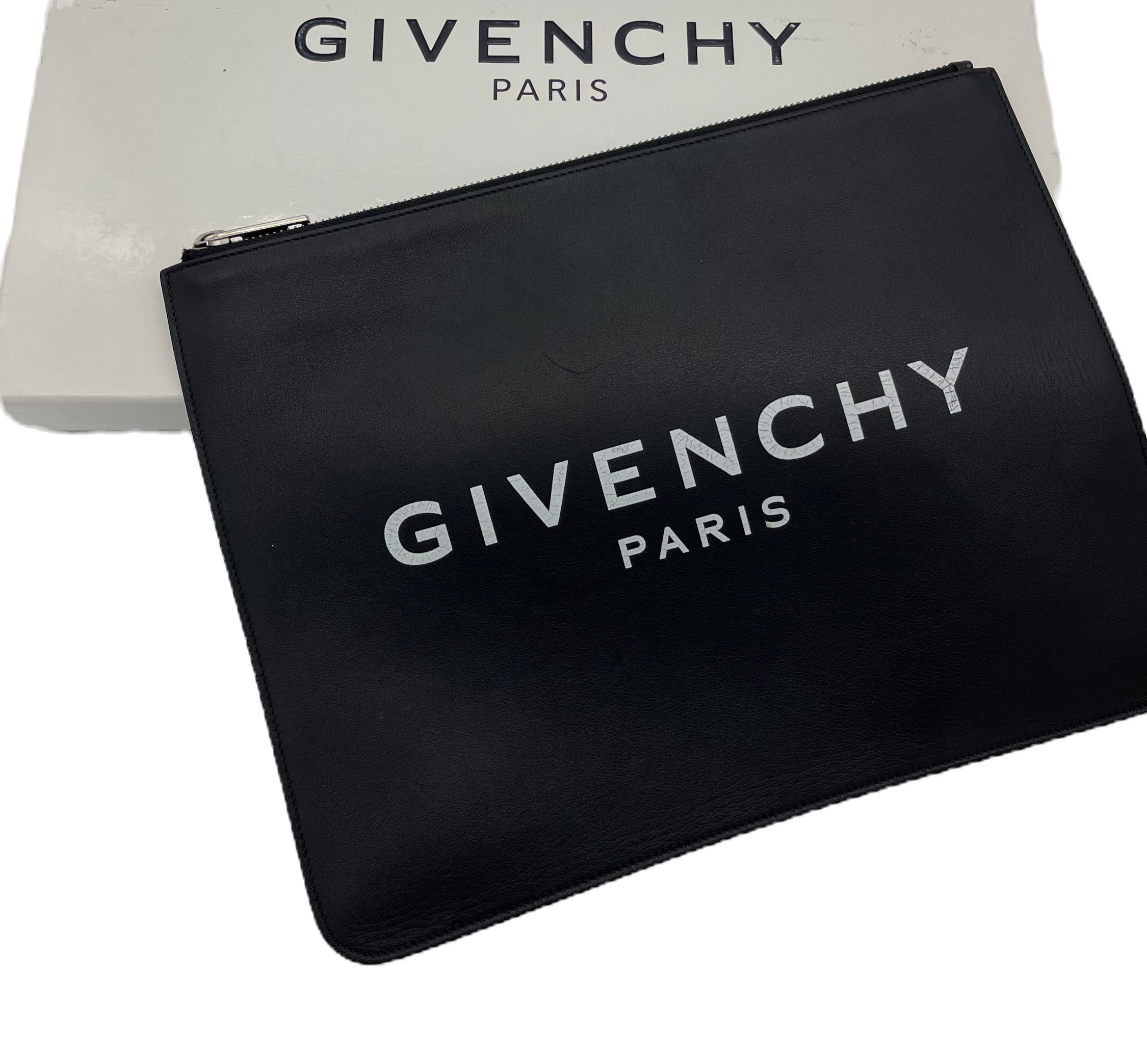 Givenchy logo-printed Clutch image 4