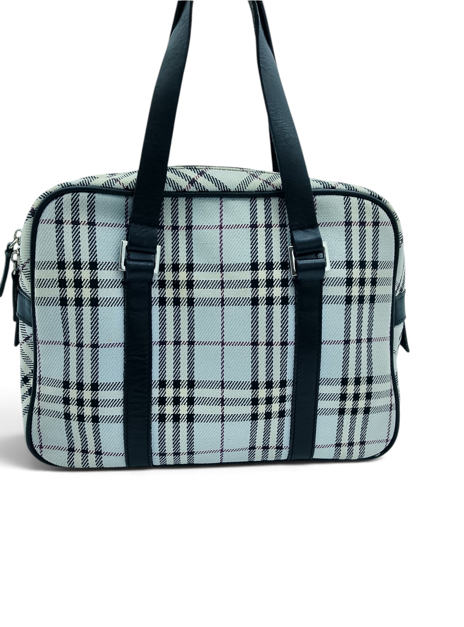 Vintage Burberry Nova Check Mini Boston Bag image 2