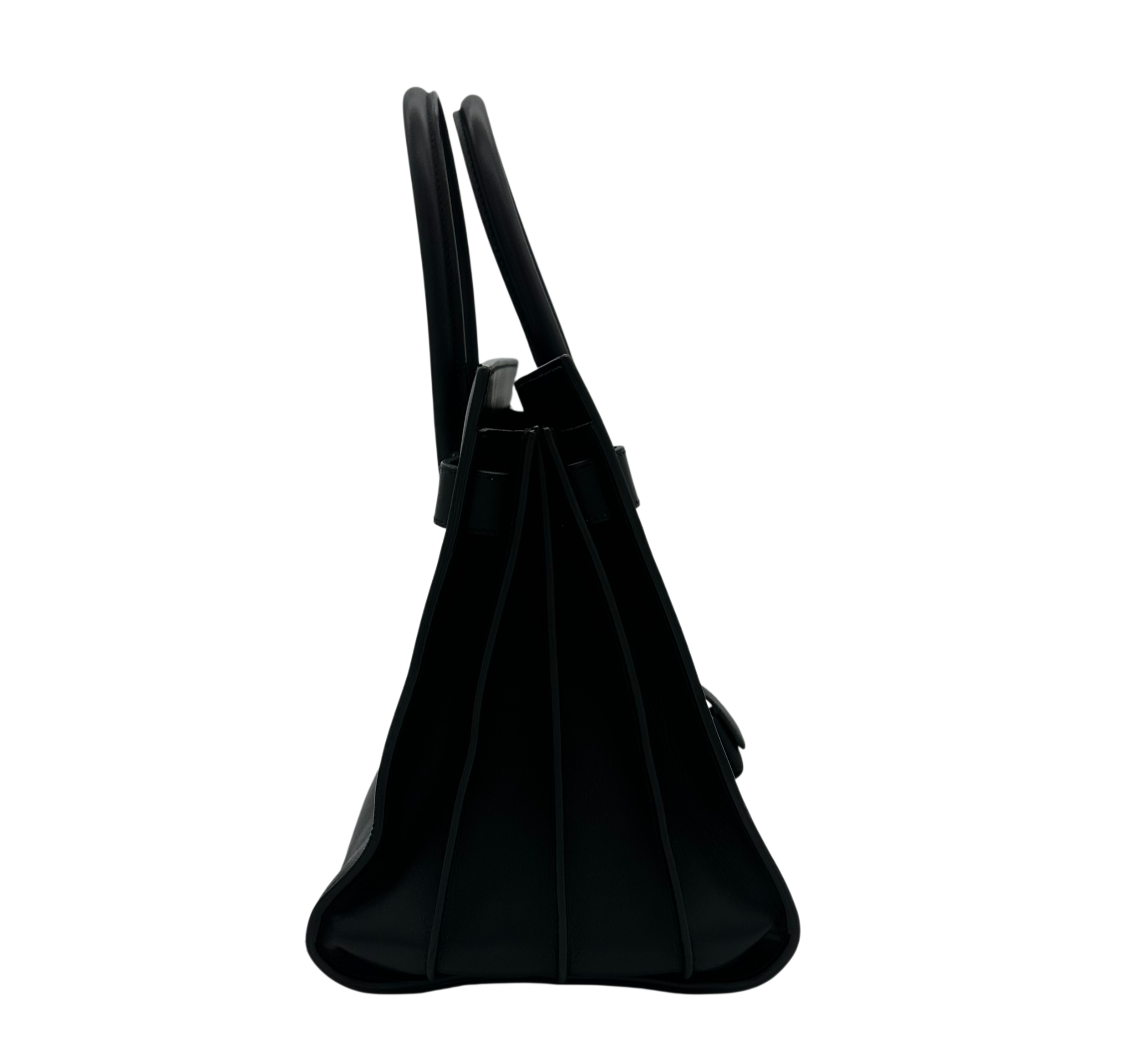Saint Laurent Sac de Jour Leather Tote in Black Small image 2