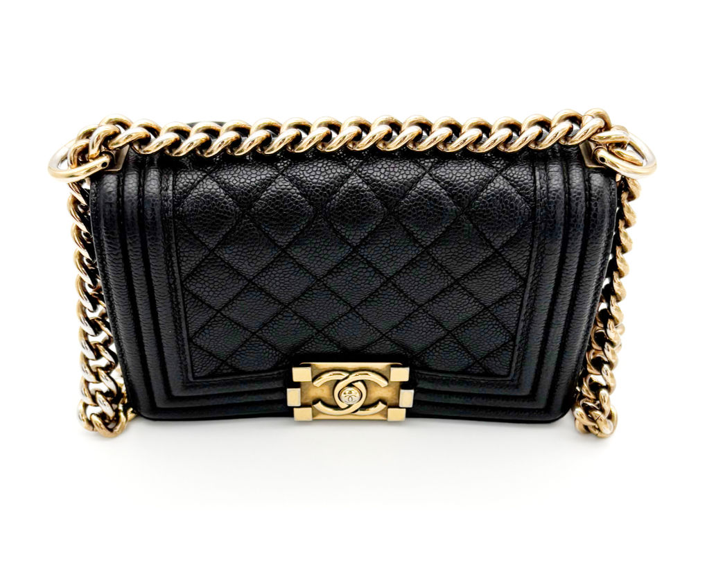 Chanel Boy Small Flap Bag Black