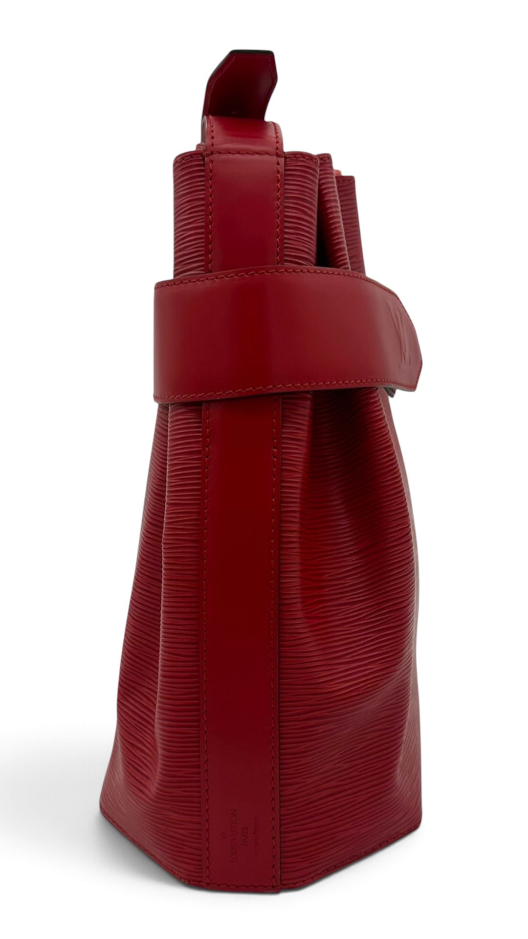 Louis Vuitton Petit Noe Epi Leather Bag in Red image 5