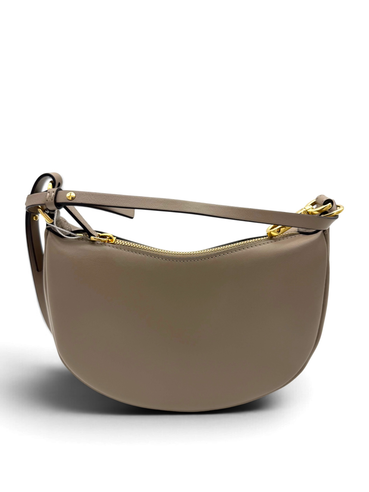 Fendi Fendigraphy Small Hobo Bag Taupe image 2