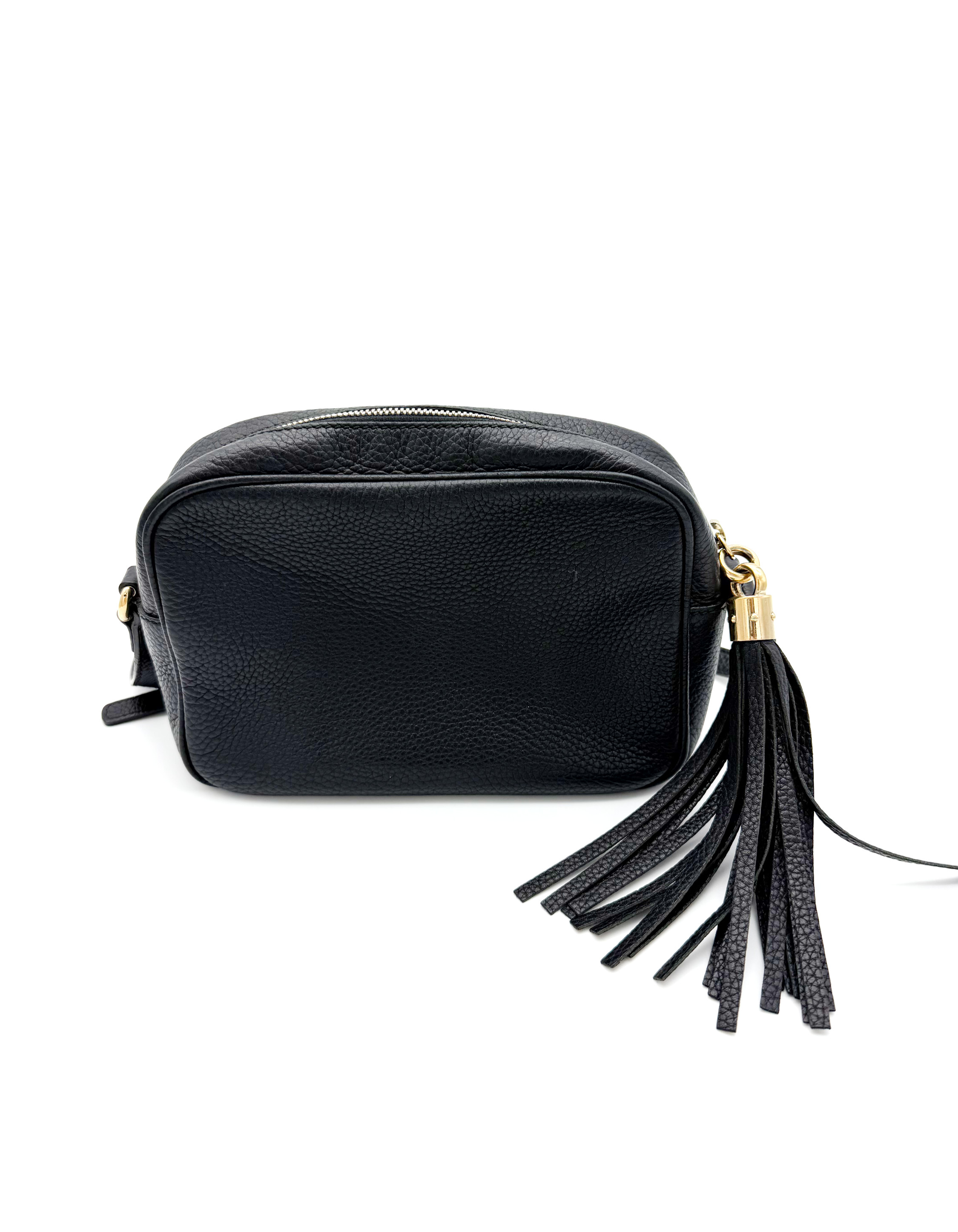 Gucci Soho Leather Disco Bag Black image 4