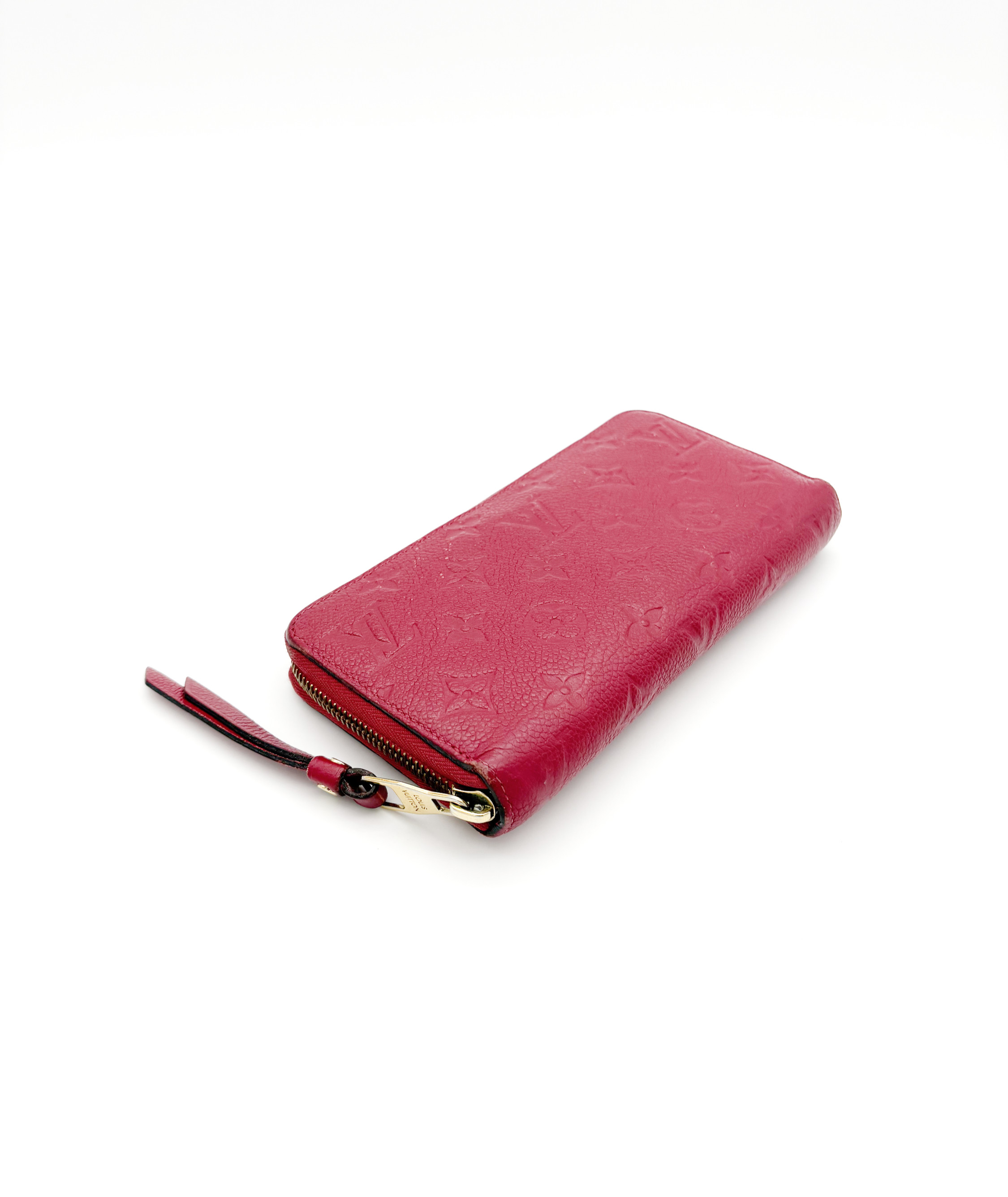 Louis Vuitton Zippy Wallet in monogram empreinte pink leather image 4