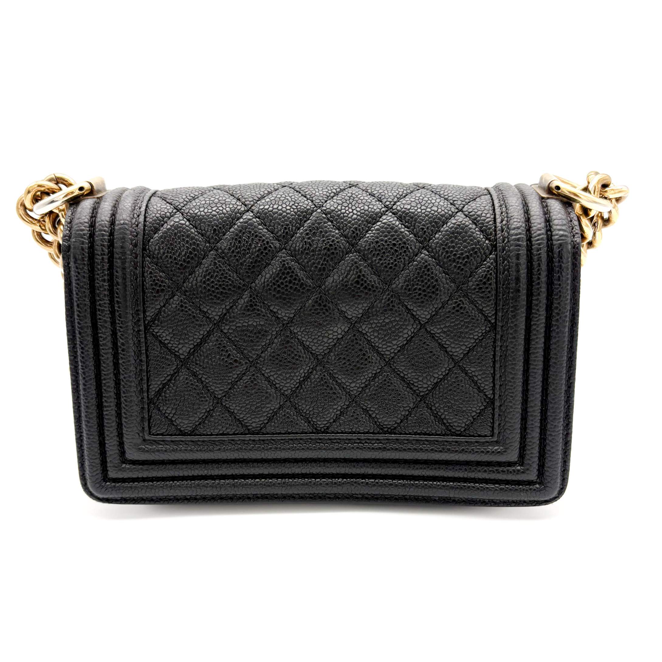 Chanel Boy Small Flap Bag Black image 4