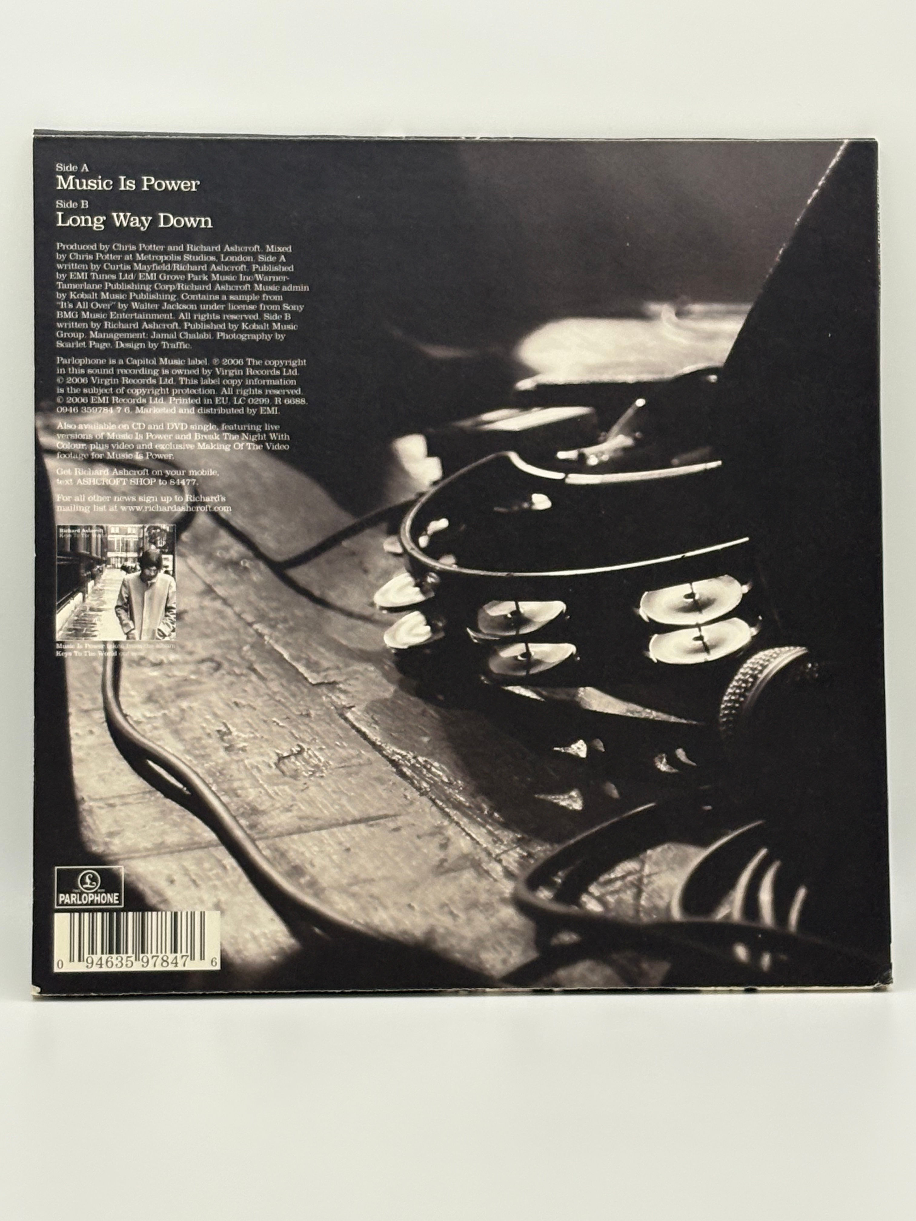 Richard Ashcroft - Music Is Power - 7” Single *LIMITED EDITION*