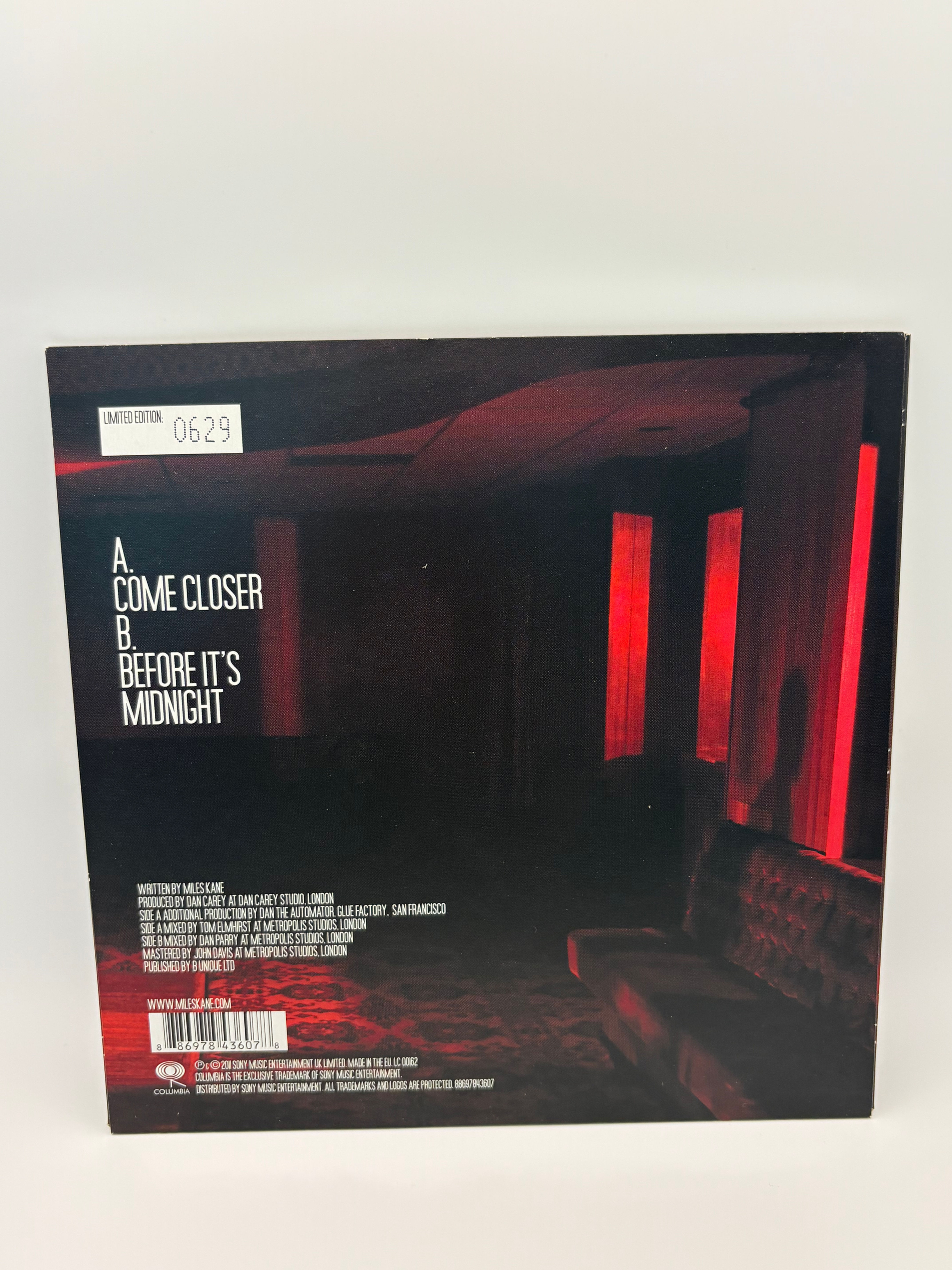 Miles Kane - Come Closer - 7” Single *LIMITED EDITION*