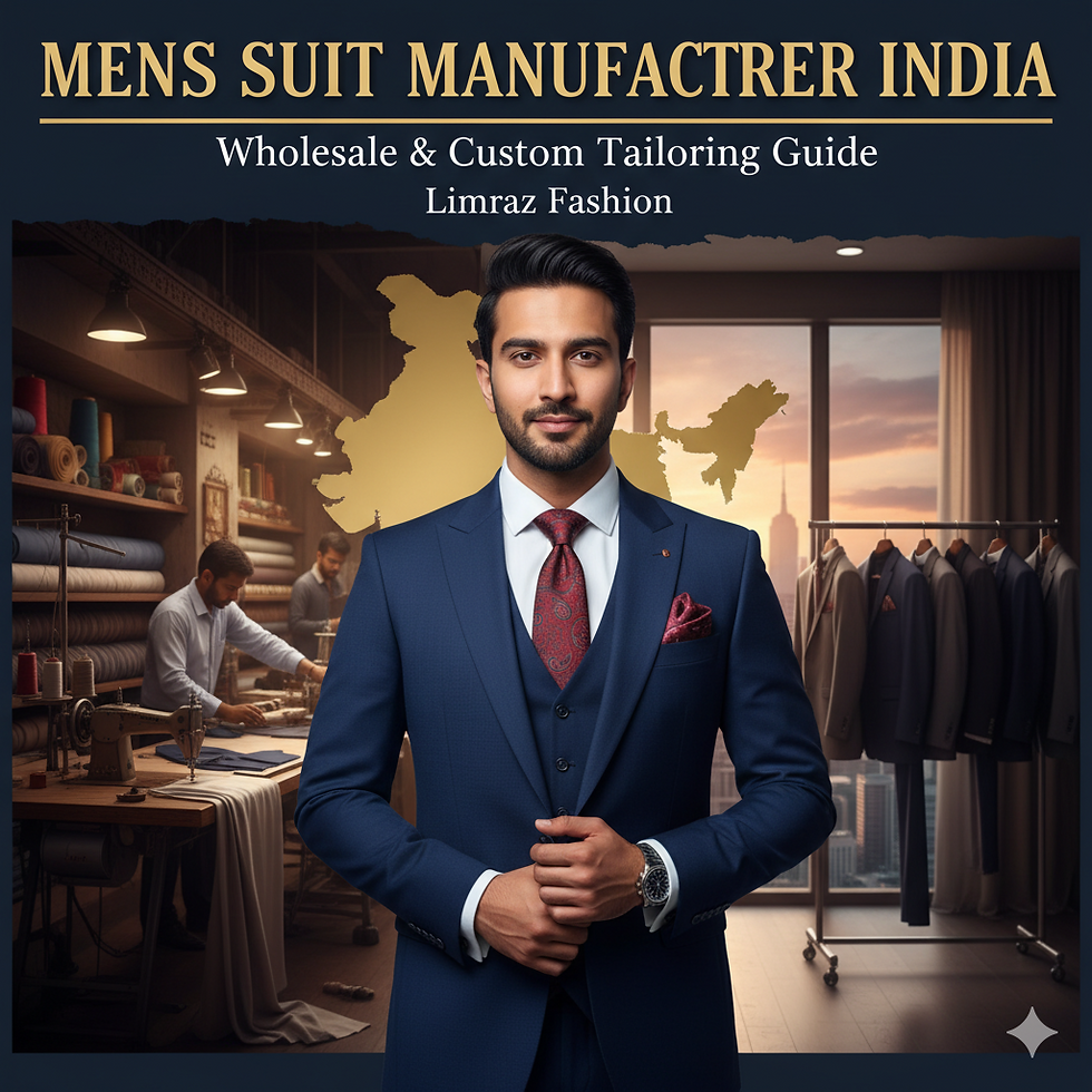 Mens Suit Manufacturer in India