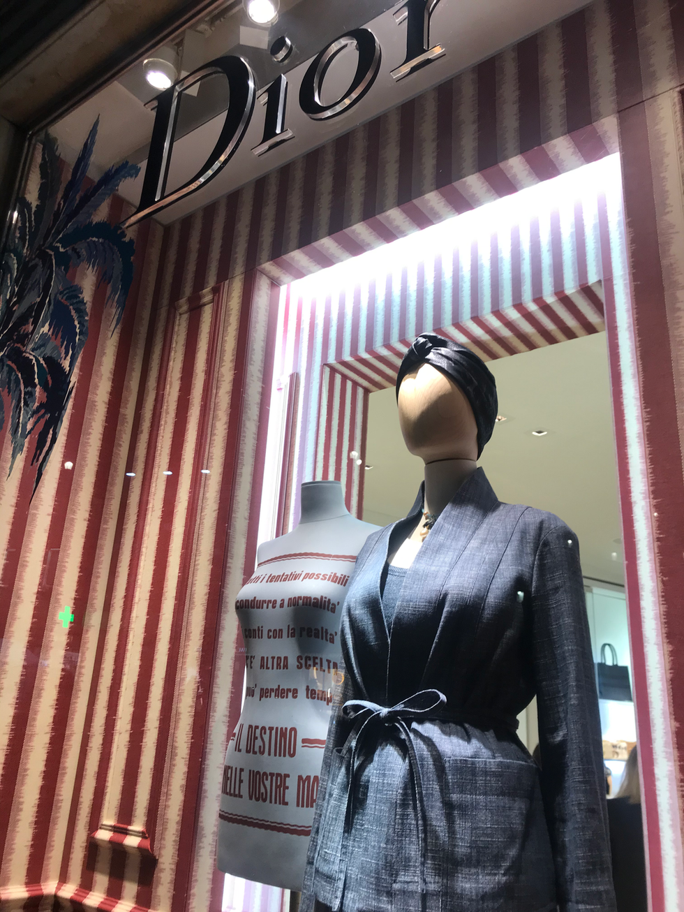 DIOR BOUTIQUE ROME - 2021 - VISUAL Experience