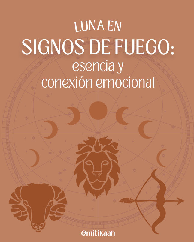 Luna en signos de Fuego: esencia y conexión emocional