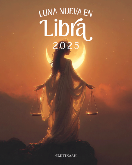 Luna Nueva en Libra 2025
