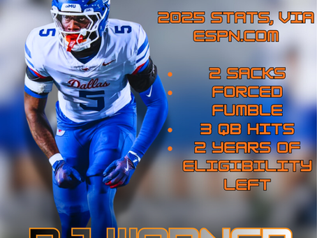 Portal Bound: SMU LB DJ Warner Enters