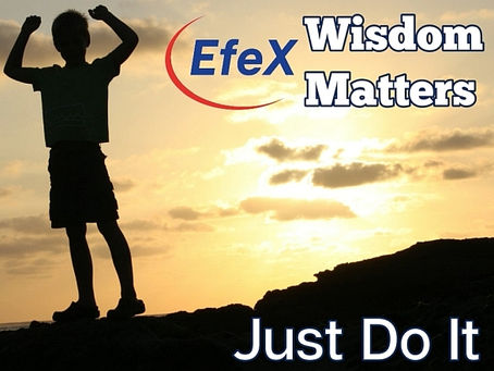 EFEX CENTER WISDOM MATTERS #4  – Resourceful – Just Do It