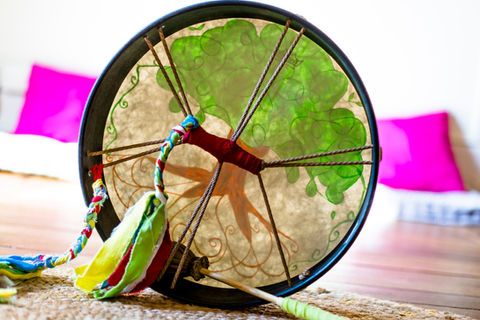 Tambour chamanique de Sandrine Filippini chamane