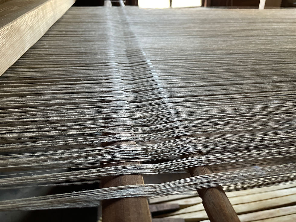Linen Damask Warp