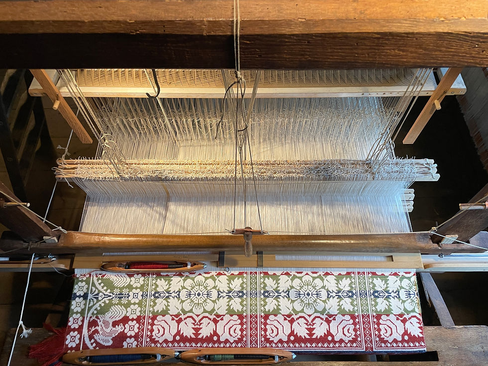 Thumbnail: Figured Quarter Coverlet—Roy Orr's Zanesville