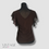 Thumbnail: Per Una Dark Chocolate V-Neck Top - Size L