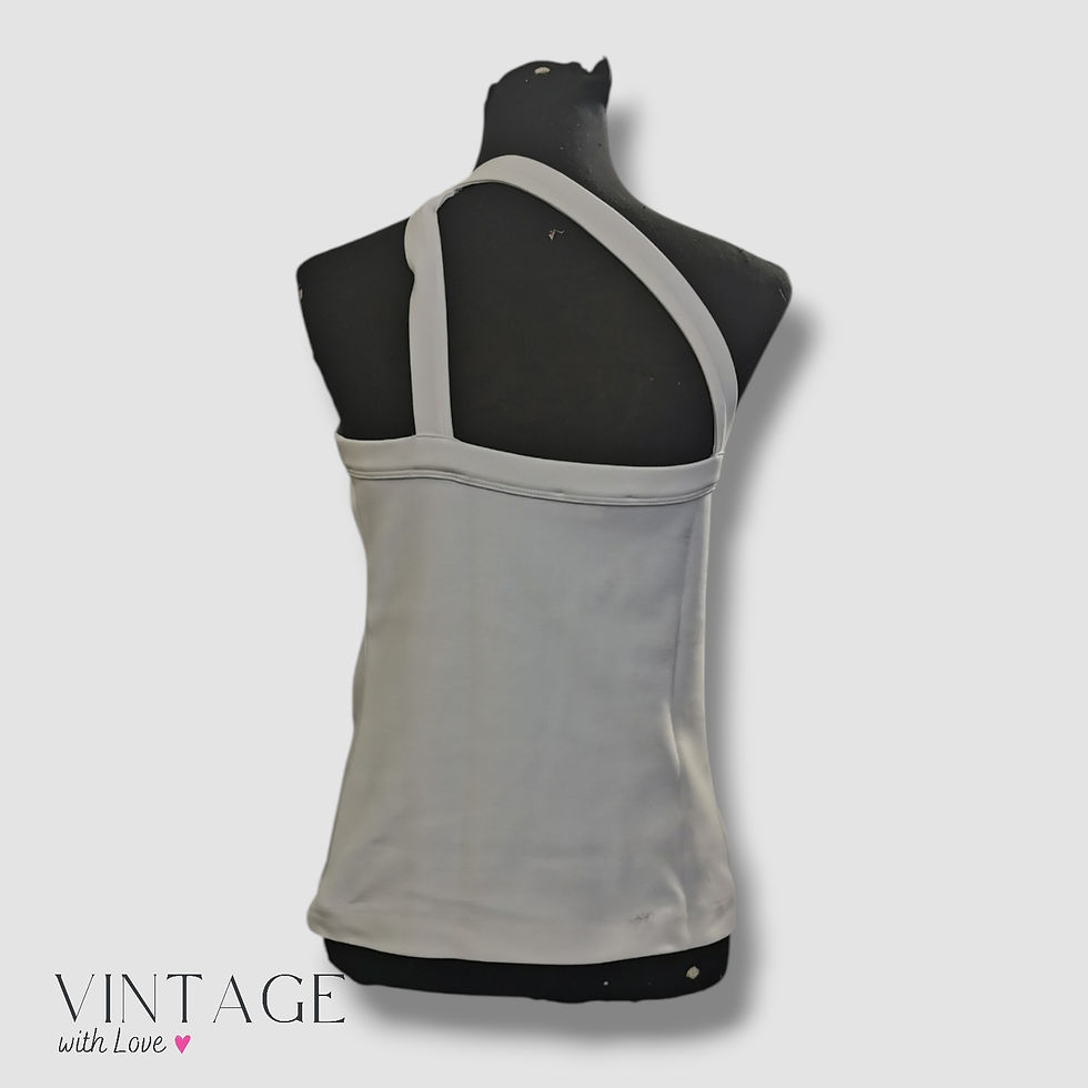 Thumbnail: Country Road White One Shoulder Top - Size S