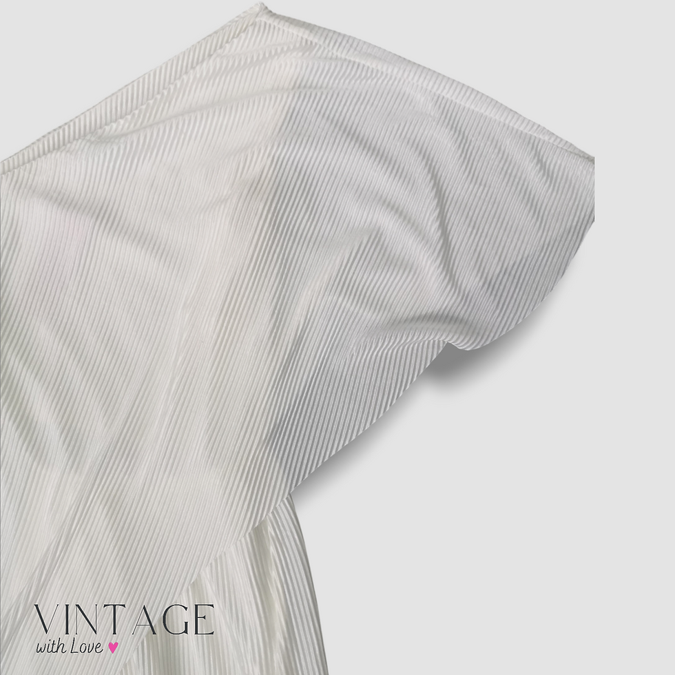 Thumbnail: X & O White One Shoulder Off Jumpsuit - Size Estimate S 