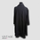 Thumbnail: Midnight Black Long Sleeve Shirt Dress - Size S