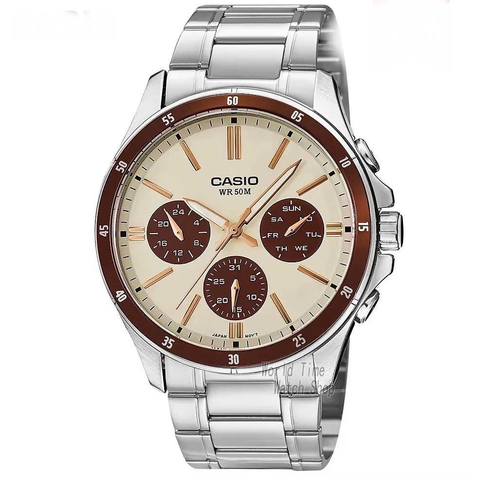 Thumbnail: Valeron Watch Wrist Watch Men Luxury Quartz 50M Waterproof