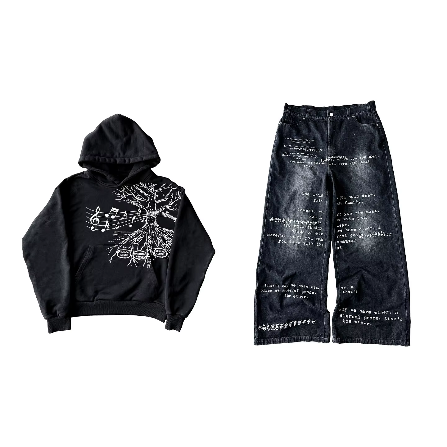 HM Street Layer Set – Zip Hoodie + Sweatpants