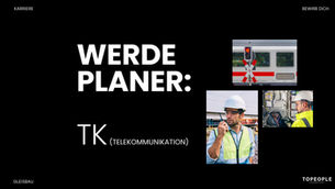 Planer Telekommunikation im Gleisbau: Ein Beruf mit Perspektive