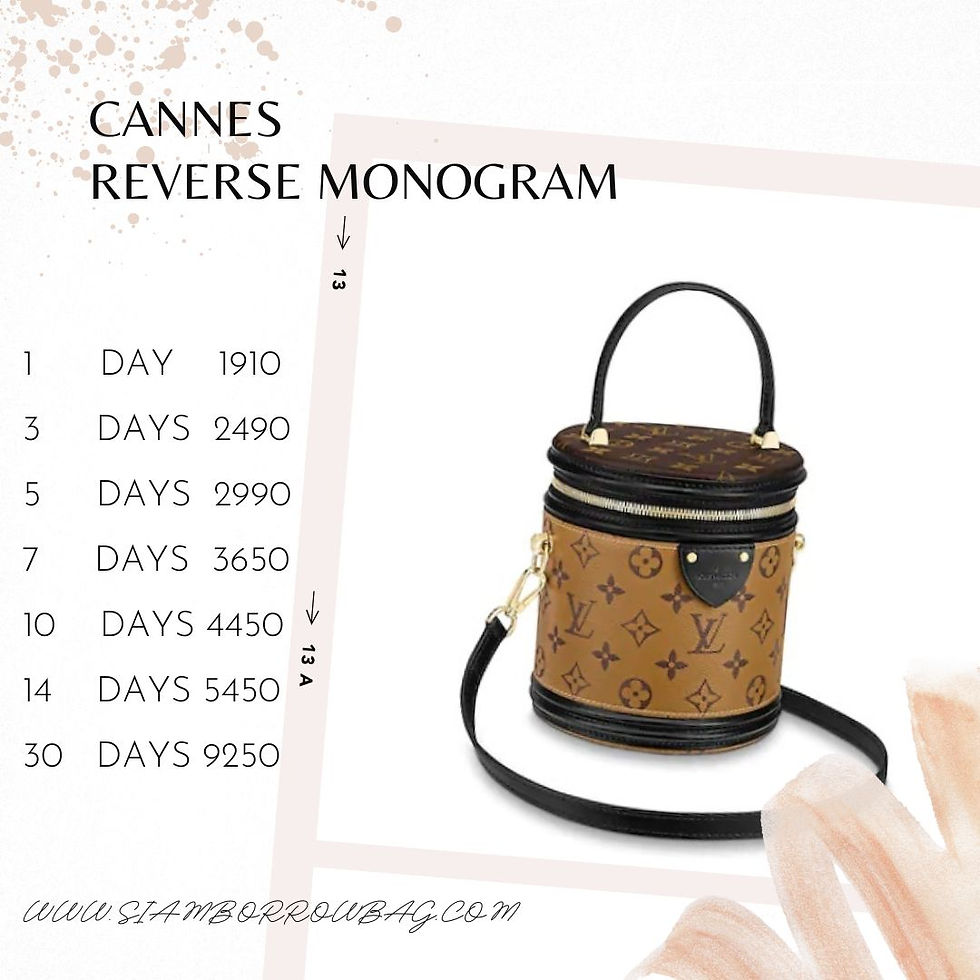 ภาพขนาดย่อ: LV028 : LOUIS VUITTON CANNES - Monogram Reverse