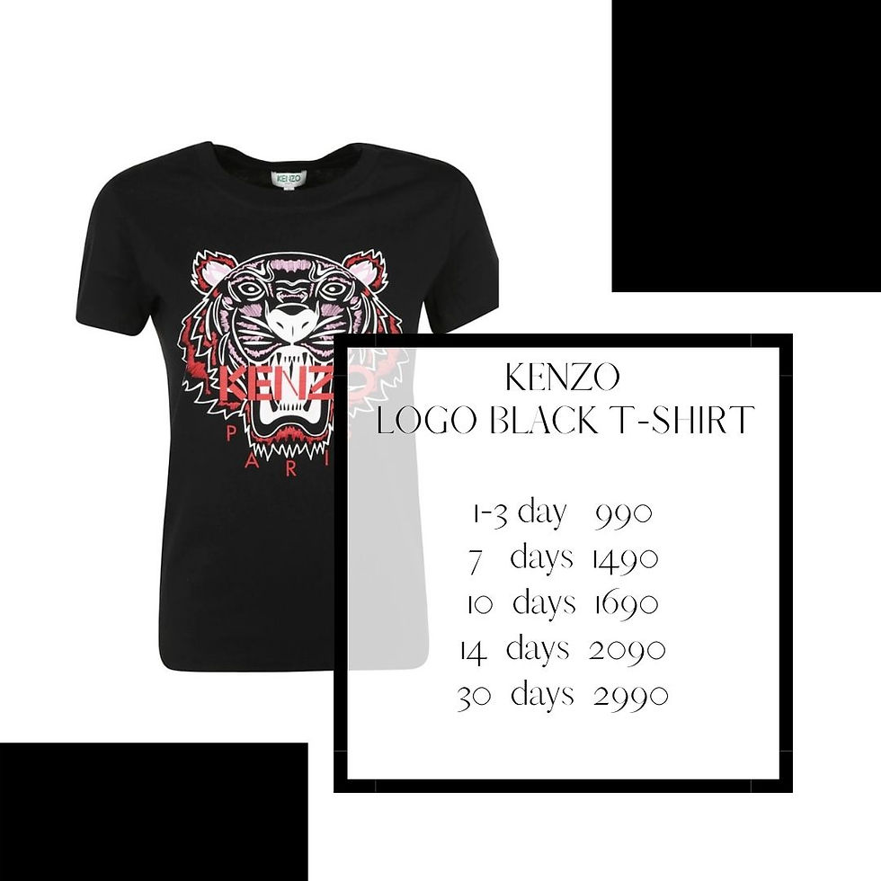 ภาพขนาดย่อ: KEN003 : KENZO Logo TIGER T-Shirt