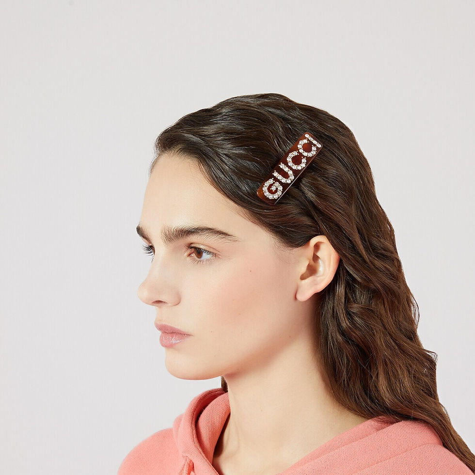 ภาพขนาดย่อ: GG094: GUCCI Crystal Single Hair Clip