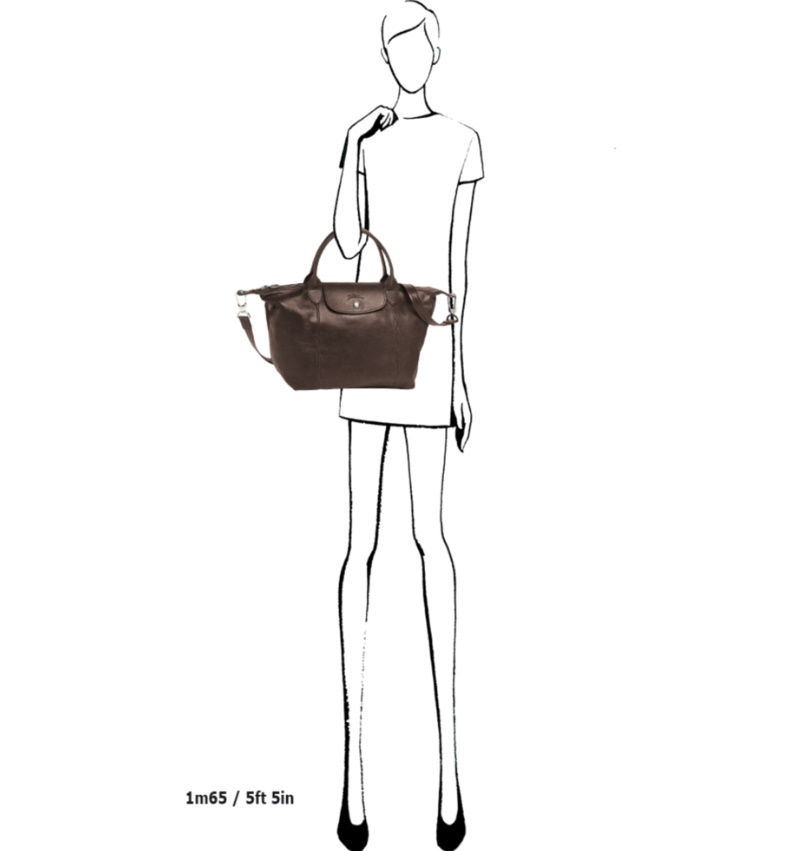 ภาพขนาดย่อ: LC002: LONGCHAMP LE-PLIAGE CUIR S GREY