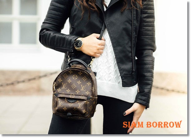 ภาพขนาดย่อ: LV024 : LOUIS VUITTON PALM SPRING Backpack MINI - Monogram Macassar