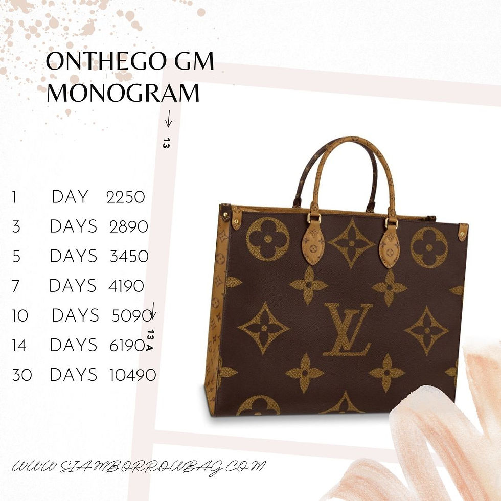 ภาพขนาดย่อ: LV035 :  LOUIS VUITTON  ONTHEGO GM