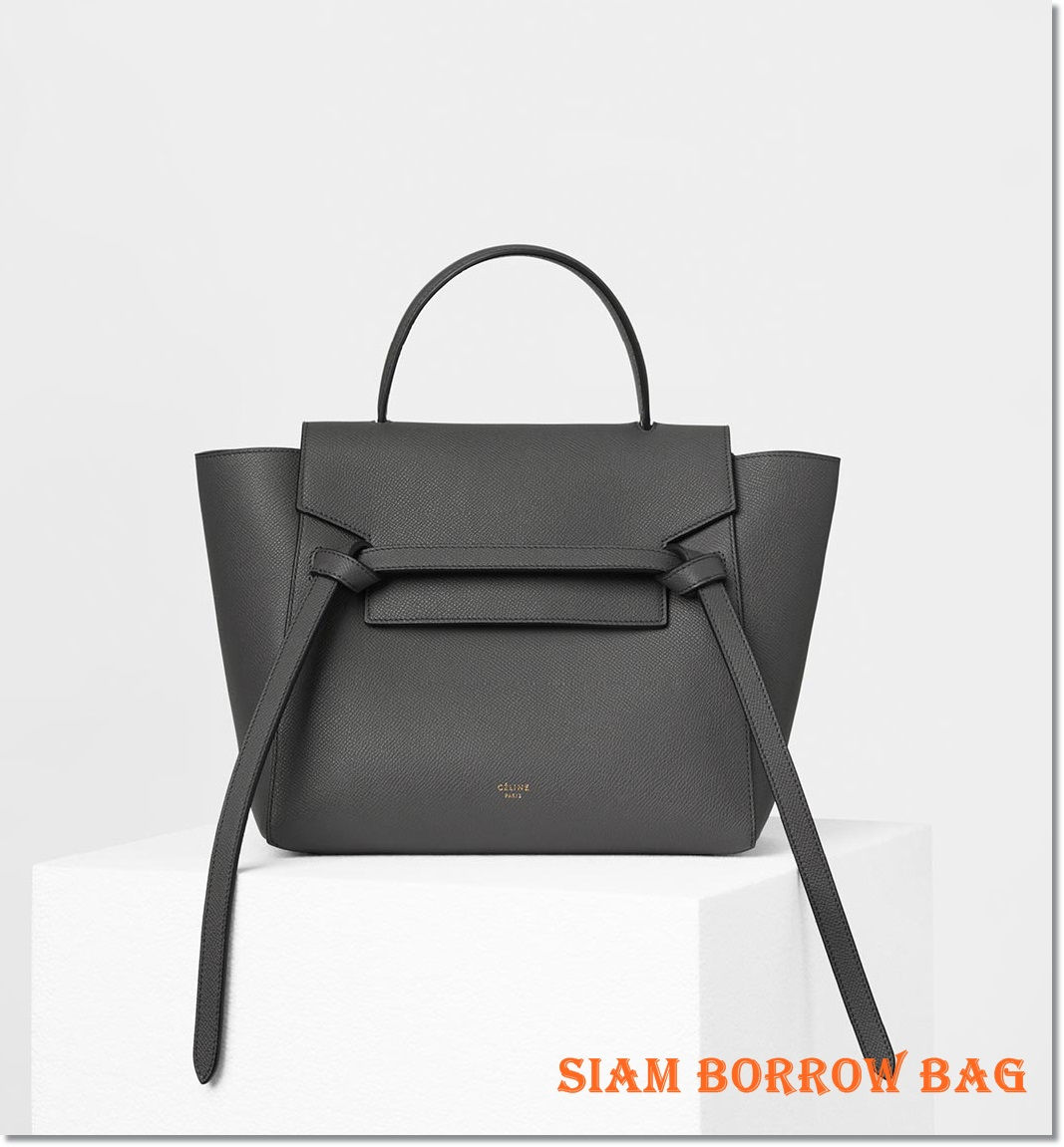 CEL012 : CELINE MICRO BELT BAG - Grey