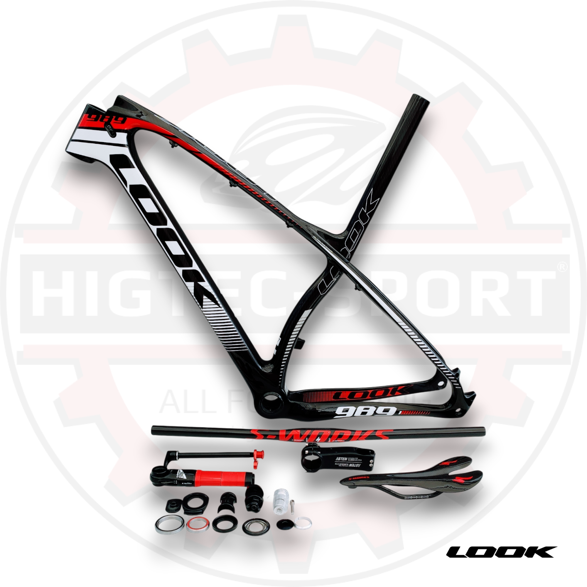 Marco de Carbono LOOK 989 - MTB - Rin 29 Talla L