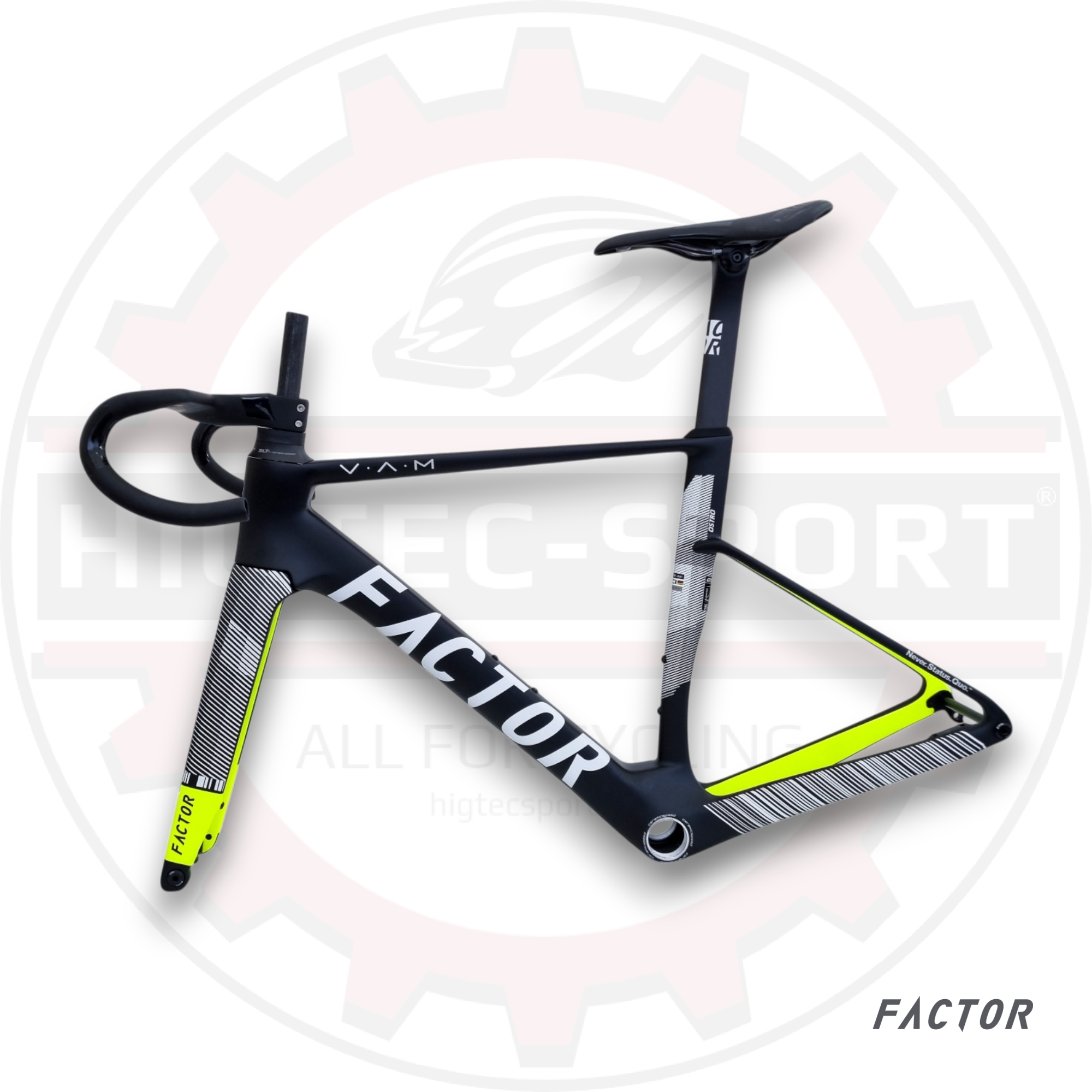 Marco de Carbono Factor Ostro 2.0 - Frenos de Disco - Talla 52